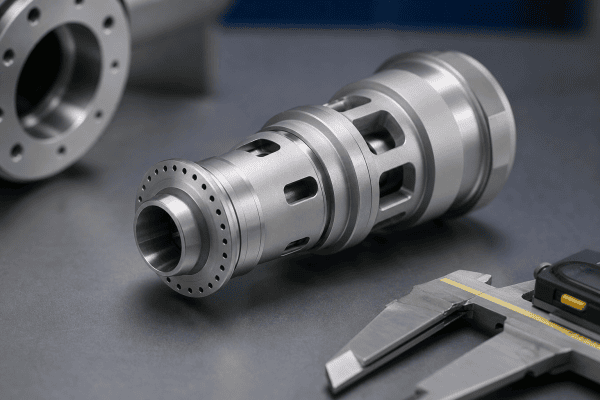 Illustration of Aluminum OVD Burner Components: Material Selection and Surface Treatment