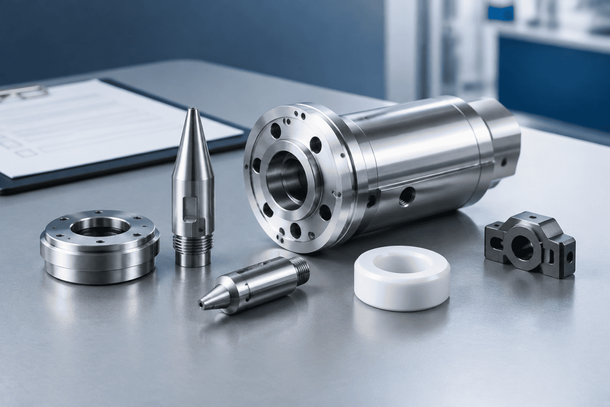 Illustration of Corning Preform Equipment Parts Sourcing: A Supplier Qualification Guide