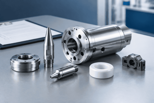Illustration of Corning Preform Equipment Parts Sourcing: A Supplier Qualification Guide