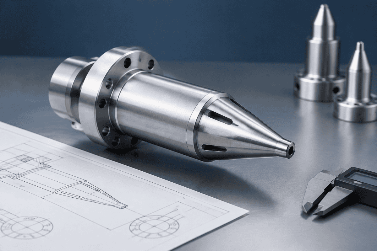 Illustration of Custom MCVD Burner Nozzles: Drawings and Operating Details to Supply