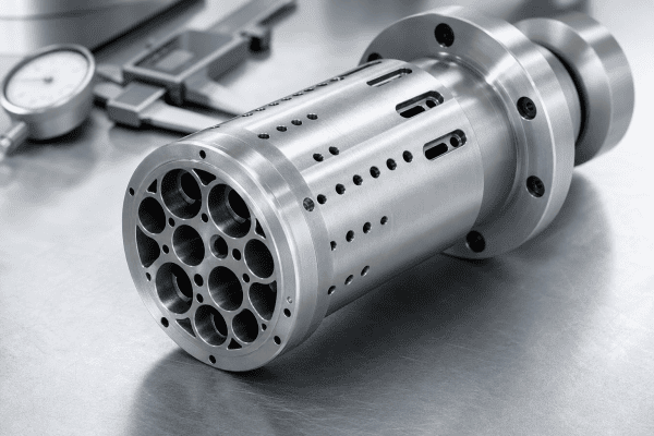 Illustration of Custom OVD Burner Bodies: Machining Multi-Channel Components