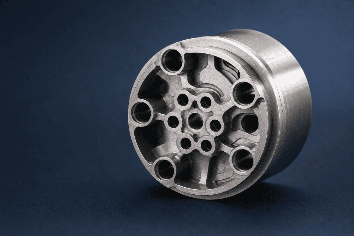 Illustration of Custom OVD Burner Bodies: Machining Multi-Channel Components