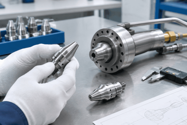 Illustration of Custom OVD Burner Nozzle Replacement: Key Specifications to Confirm