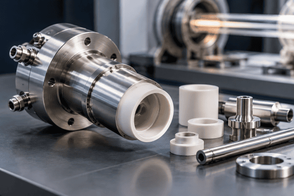 Illustration of Nextrom MCVD Heating Burner Components: Custom Replacement Evaluation
