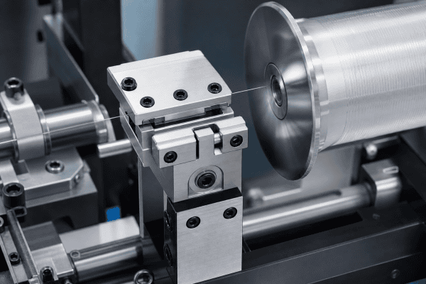optical fiber take up winder clamp replacement illustration for Optical Fiber Take-Up Winder Clamp Replacement: Dimensions an