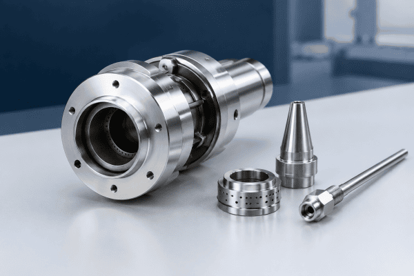 Illustration of OVD VAD MCVD Burner Parts: Which Components Need Separate Specifications