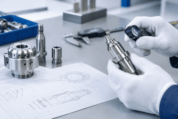 Sumitomo Electric preform equipment parts sourcing illustration for Sumitomo Electric Preform Equipment Parts: Drawing and In
