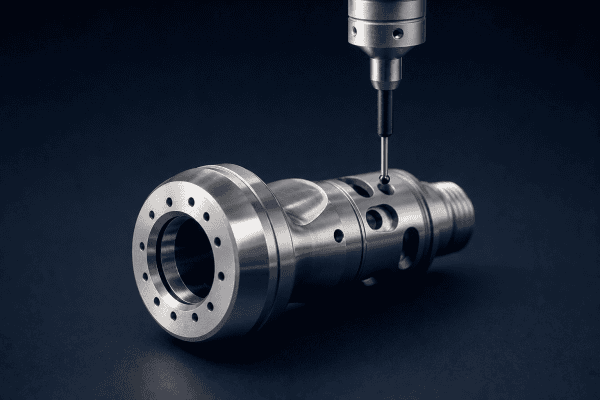 Illustration of Titanium OVD Torch Parts: Material Verification and Machining