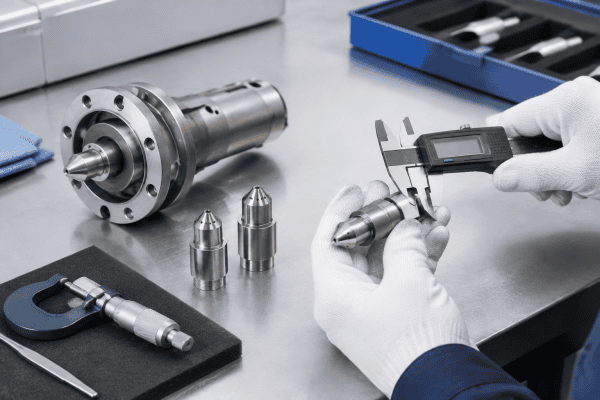 Illustration of VAD Burner Nozzle Replacement: Dimensional and Assembly Checks